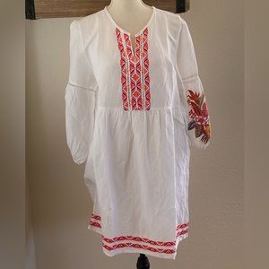 Tommy Bahama Linen Kaftan White M